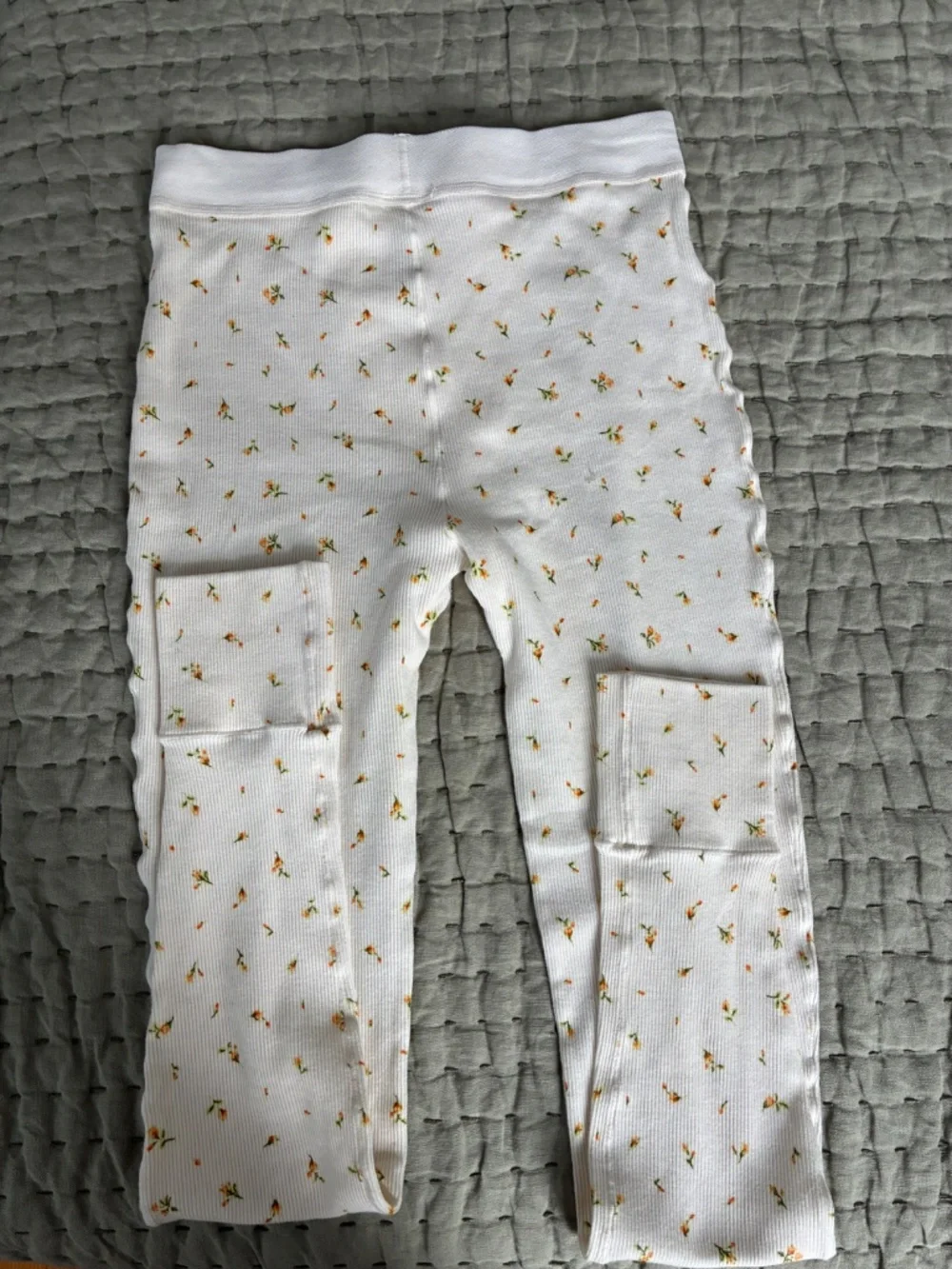 Skims ribbed floral leggings Size S